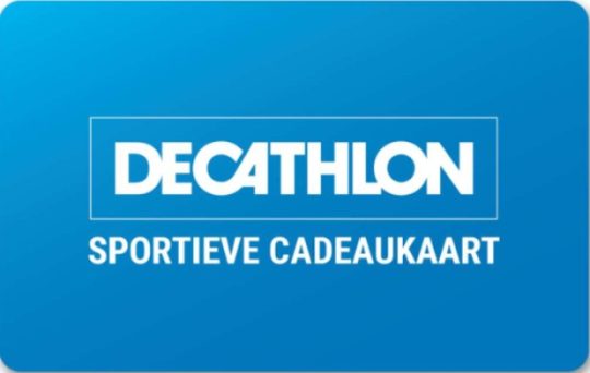 Gratis Decathlon cadeaukaart tot 300 euro bij Essent