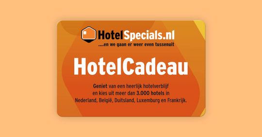 Gratis HotelSpecials.nl cadeaukaart tot 300 euro bij Essent