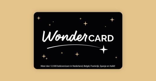 Gratis Wondercard cadeaukaart tot 300 euro bij Essent
