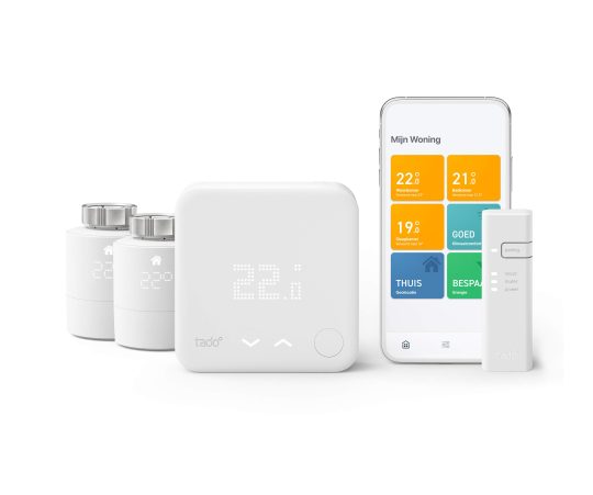 Gratis tado V3+ startkit bij stroom en gas van Vattenfall