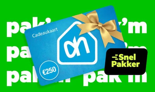 Gratis AH cadeaukaart van 250 euro bij KPN Internet