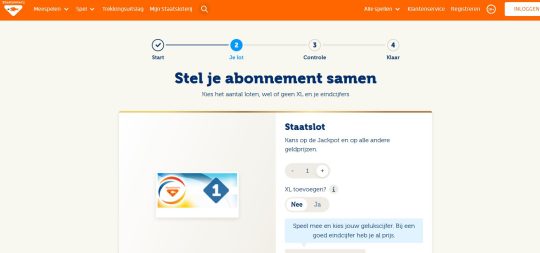 Gratis 1 Staatslot met Buit van de Dag